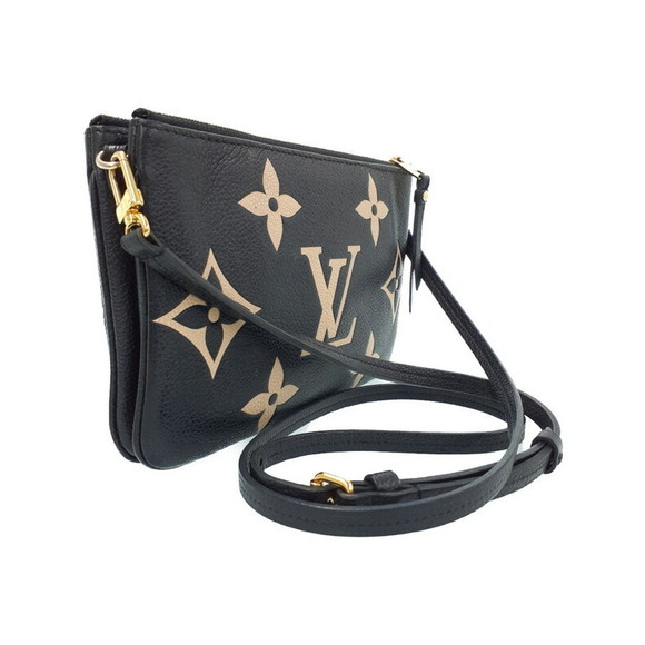 Louis Vuitton Handbags - Louis Vuitton Bag Pochette Monogram Zip Shoulder Bicolor Double Empreinte